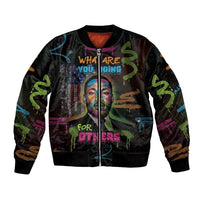 Martin Luther King Jr Day Bomber Jacket What Are You Doing For Others - Wonder Print Shop