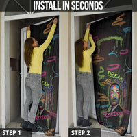 Martin Luther King Jr Day Door Cover What Are You Doing For Others - Wonder Print Shop