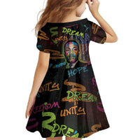 Martin Luther King Jr Day Family Matching Off The Shoulder Long Sleeve Dress and Hawaiian Shirt What Are You Doing For Others - Wonder Print Shop
