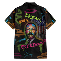 Martin Luther King Jr Day Family Matching Off The Shoulder Long Sleeve Dress and Hawaiian Shirt What Are You Doing For Others - Wonder Print Shop