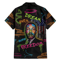 Martin Luther King Jr Day Family Matching Off Shoulder Maxi Dress and Hawaiian Shirt What Are You Doing For Others - Wonder Print Shop