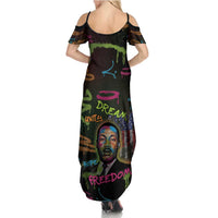 Martin Luther King Jr Day Family Matching Summer Maxi Dress and Hawaiian Shirt What Are You Doing For Others - Wonder Print Shop