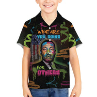 Martin Luther King Jr Day Hawaiian Shirt What Are You Doing For Others - Wonder Print Shop