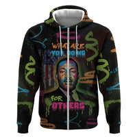 Martin Luther King Jr Day Hoodie What Are You Doing For Others - Wonder Print Shop