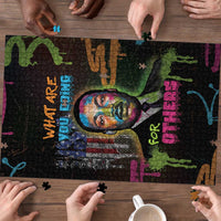 Martin Luther King Jr Day Puzzle What Are You Doing For Others - Wonder Print Shop