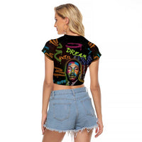 Martin Luther King Jr Day Raglan Cropped T Shirt What Are You Doing For Others - Wonder Print Shop