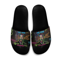 Martin Luther King Jr Day Slide Sandals What Are You Doing For Others - Wonder Print Shop