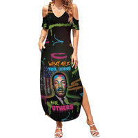 Martin Luther King Jr Day Summer Maxi Dress What Are You Doing For Others - Wonder Print Shop