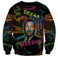 Martin Luther King Jr Day Sweatshirt What Are You Doing For Others - Wonder Print Shop