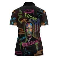 Martin Luther King Jr Day Women Polo Shirt What Are You Doing For Others - Wonder Print Shop
