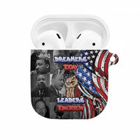 Martin Luther King Jr Day AirPods Case Dreamers Today Leaders Tomorrow - Wonder Print Shop