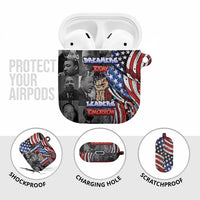 Martin Luther King Jr Day AirPods Case Dreamers Today Leaders Tomorrow - Wonder Print Shop