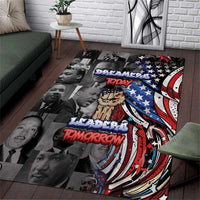 Martin Luther King Jr Day Area Rug Dreamers Today Leaders Tomorrow - Wonder Print Shop