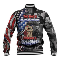 Martin Luther King Jr Day Baseball Jacket Dreamers Today Leaders Tomorrow - Wonder Print Shop