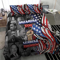Martin Luther King Jr Day Bedding Set Dreamers Today Leaders Tomorrow - Wonder Print Shop