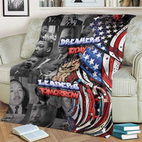 Martin Luther King Jr Day Blanket Dreamers Today Leaders Tomorrow - Wonder Print Shop