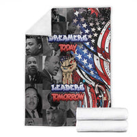 Martin Luther King Jr Day Blanket Dreamers Today Leaders Tomorrow - Wonder Print Shop