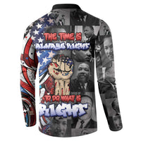 Martin Luther King Jr Day Button Sweatshirt Dreamers Today Leaders Tomorrow - Wonder Print Shop