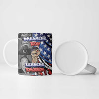Martin Luther King Jr Day Ceramic Mug Dreamers Today Leaders Tomorrow - Wonder Print Shop