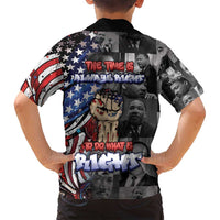 Martin Luther King Jr Day Family Matching Off Shoulder Short Dress and Hawaiian Shirt Dreamers Today Leaders Tomorrow - Wonder Print Shop