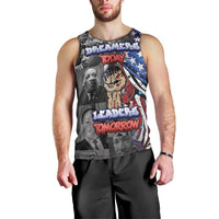 Martin Luther King Jr Day Men Tank Top Dreamers Today Leaders Tomorrow - Wonder Print Shop