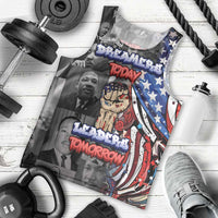 Martin Luther King Jr Day Men Tank Top Dreamers Today Leaders Tomorrow - Wonder Print Shop