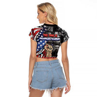 Martin Luther King Jr Day Raglan Cropped T Shirt Dreamers Today Leaders Tomorrow - Wonder Print Shop