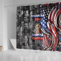 Martin Luther King Jr Day Shower Curtain Dreamers Today Leaders Tomorrow - Wonder Print Shop