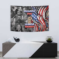Martin Luther King Jr Day Tapestry Dreamers Today Leaders Tomorrow - Wonder Print Shop