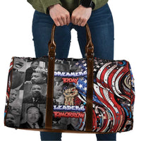 Martin Luther King Jr Day Travel Bag Dreamers Today Leaders Tomorrow - Wonder Print Shop