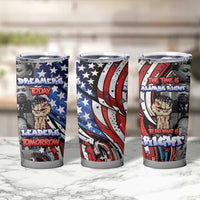 Martin Luther King Jr Day Tumbler Cup Dreamers Today Leaders Tomorrow - Wonder Print Shop