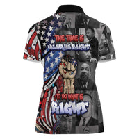 Martin Luther King Jr Day Women Polo Shirt Dreamers Today Leaders Tomorrow - Wonder Print Shop
