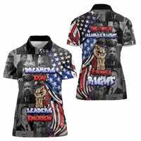 Martin Luther King Jr Day Women Polo Shirt Dreamers Today Leaders Tomorrow - Wonder Print Shop