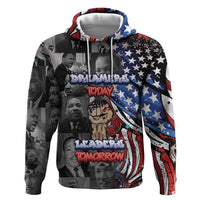 Martin Luther King Jr Day Zip Hoodie Dreamers Today Leaders Tomorrow - Wonder Print Shop