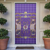 Zodiac Signs Door Cover The Air Element Baroque Diamonds Card