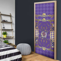 Zodiac Signs Door Cover The Air Element Baroque Diamonds Card