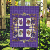 Zodiac Signs Garden Flag The Air Element Baroque Diamonds Card