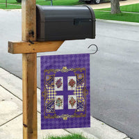 Zodiac Signs Garden Flag The Air Element Baroque Diamonds Card