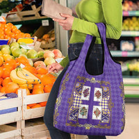 Zodiac Signs Grocery Bag The Air Element Baroque Diamonds Card