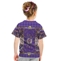 Zodiac Signs Kid T Shirt The Air Element Baroque Diamonds Card