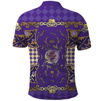 Zodiac Signs Polo Shirt The Air Element Baroque Diamonds Card