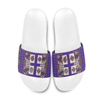 Zodiac Signs Slide Sandals The Air Element Baroque Diamonds Card