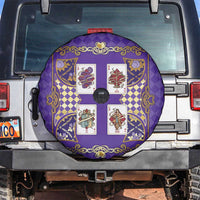 Zodiac Signs Spare Tire Cover The Air Element Baroque Diamonds Card