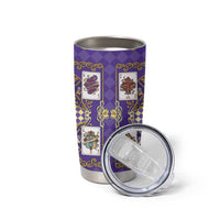 Zodiac Signs Tumbler Cup The Air Element Baroque Diamonds Card