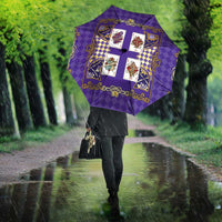 Zodiac Signs Umbrella The Air Element Baroque Diamonds Card