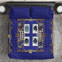 Zodiac Signs Bedding Set The Water Element Baroque Clubs Card
