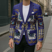 Zodiac Signs Blazer The Water Element Baroque Clubs Card