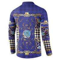 Zodiac Signs Button Sweatshirt The Water Element Baroque Clubs Card