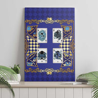 Zodiac Signs Canvas Wall Art The Water Element Baroque Clubs Card