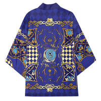 Zodiac Signs Kimono The Water Element Baroque Clubs Card